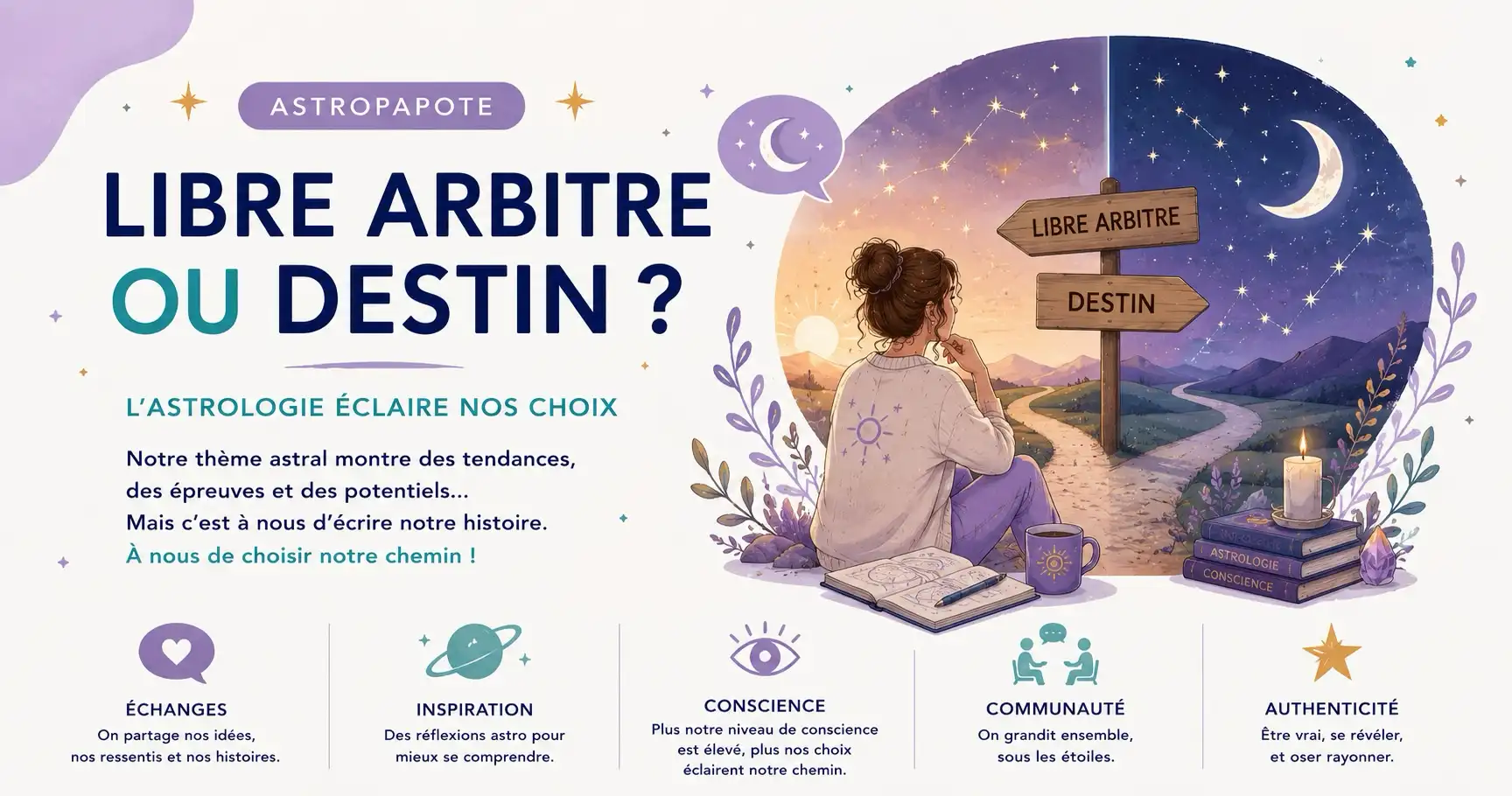 Réflexion astrologique sur le libre arbitre