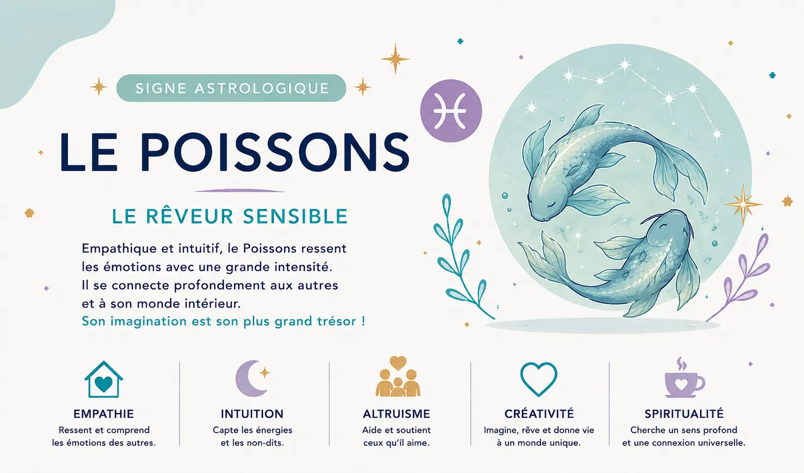 Signe astrologique des Poissons