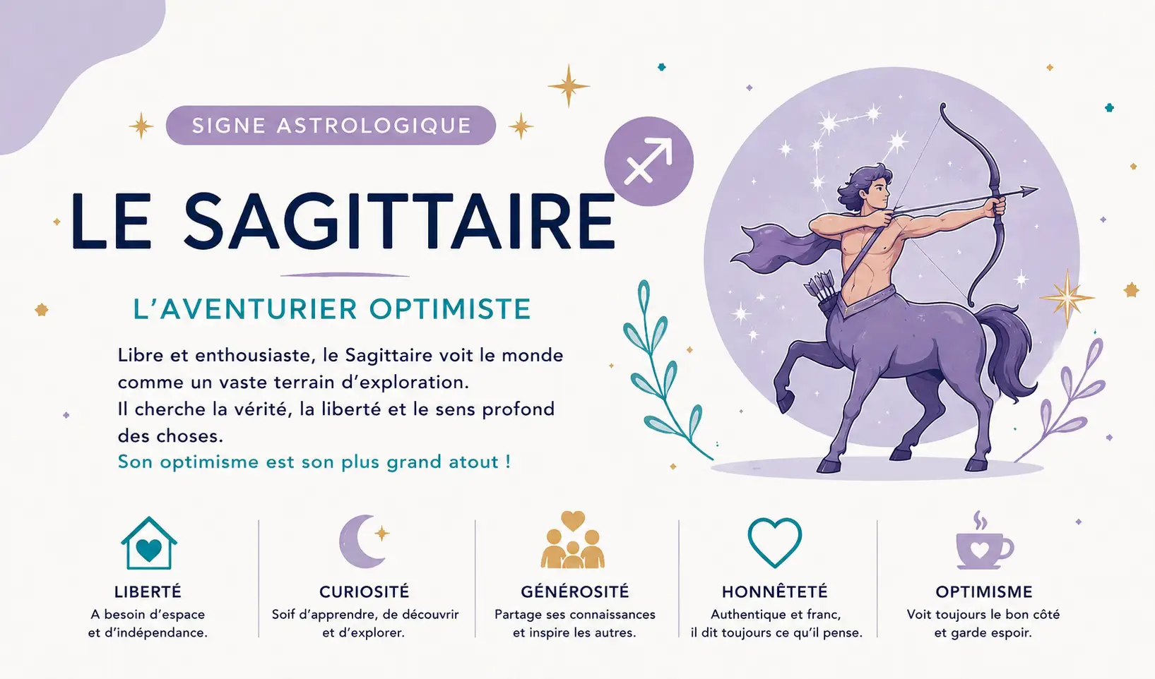 Signe astrologique du Sagittaire