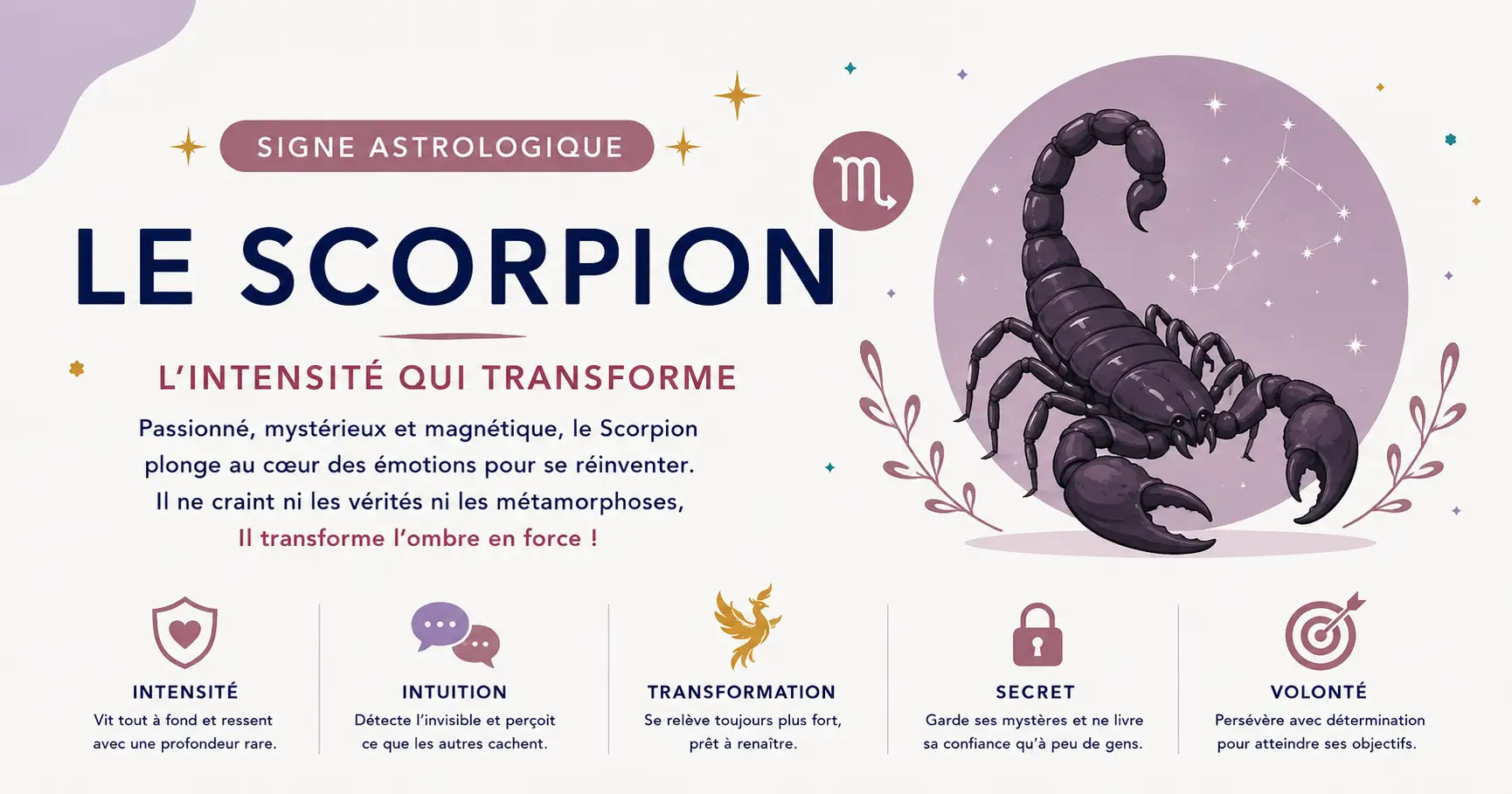 Signe astrologique du Scorpion