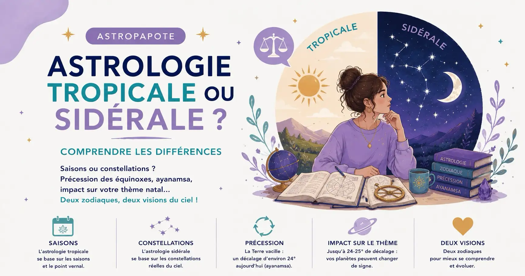 Astrologie tropicale et astrologie sidérale