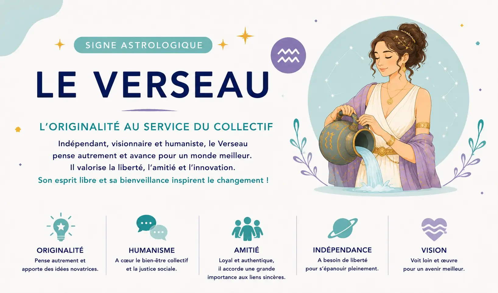 Signe astrologique du Verseau