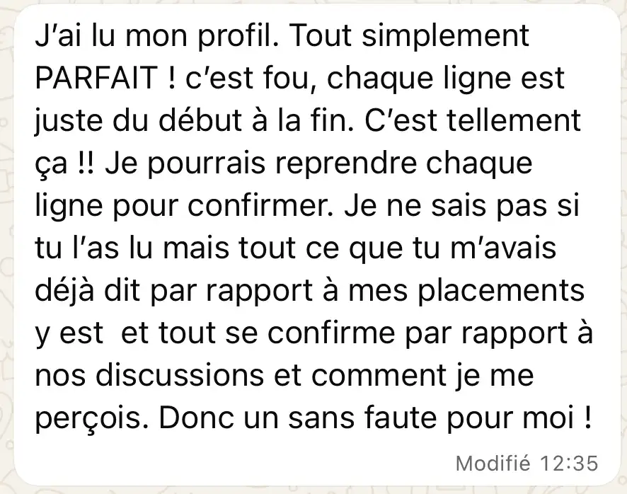 Témoignage
