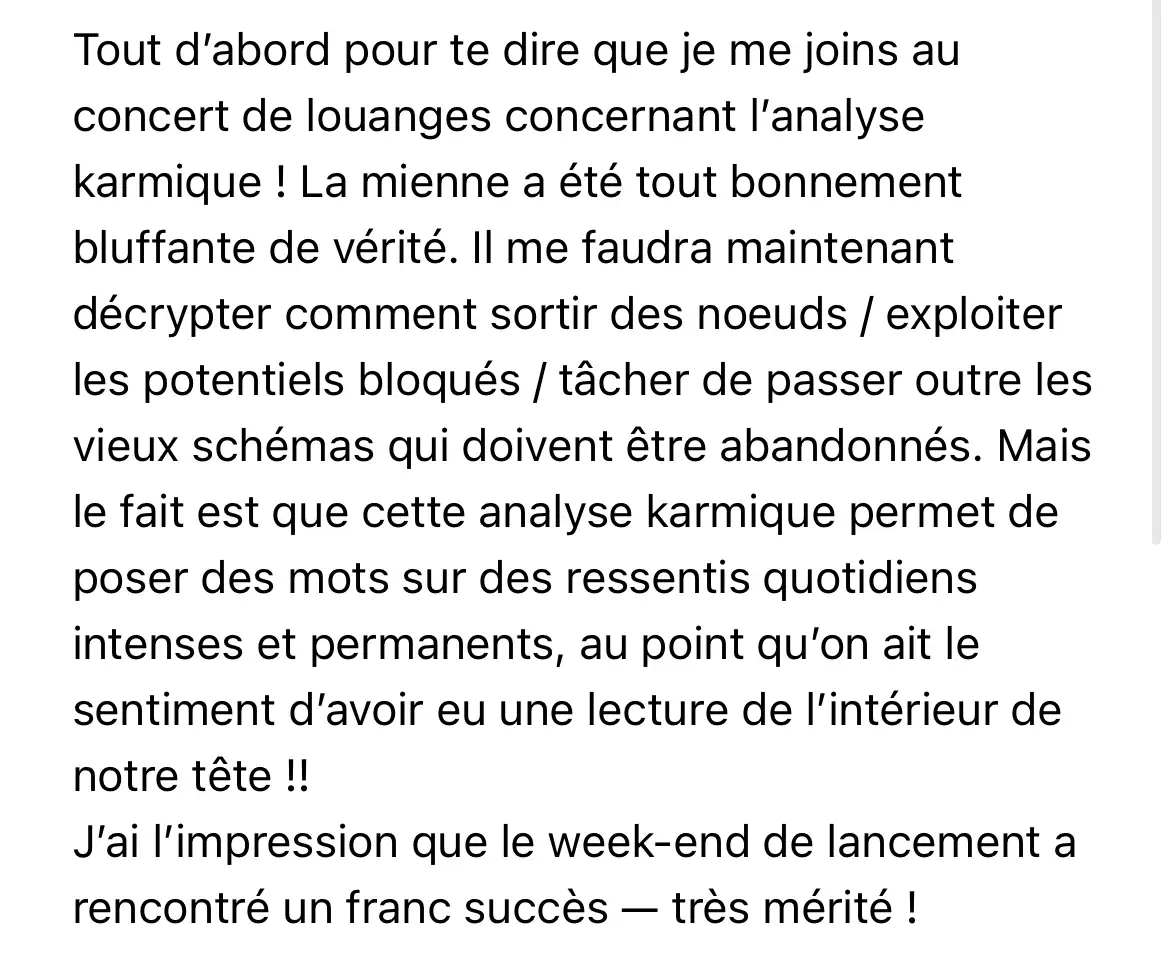 Témoignage