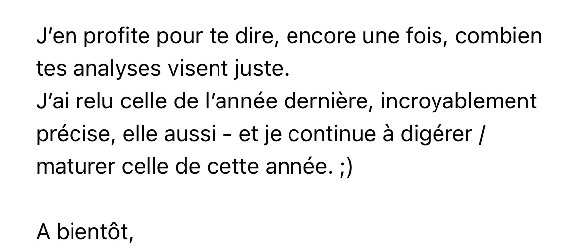 Témoignage