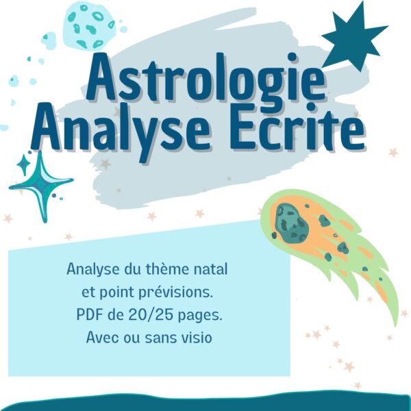 Analyse ecrite Astrologie